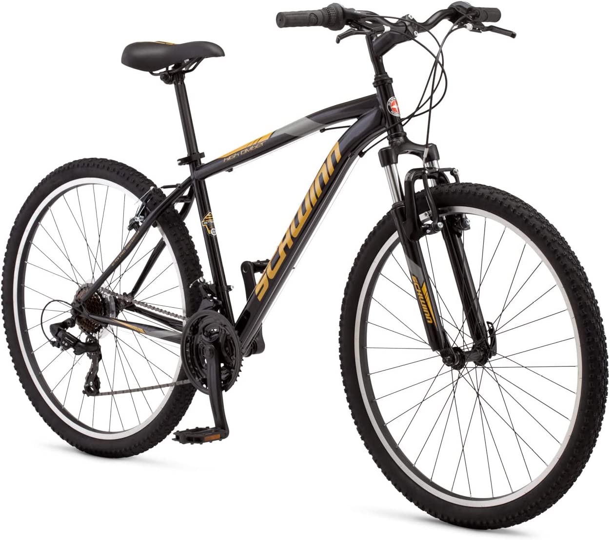 Schwinn High Timber YouthAdult Mountain Bike, Aluminum and Steel Frame Options, 721 Speeds Options, 2429-Inch Wheels, Multiple Colors