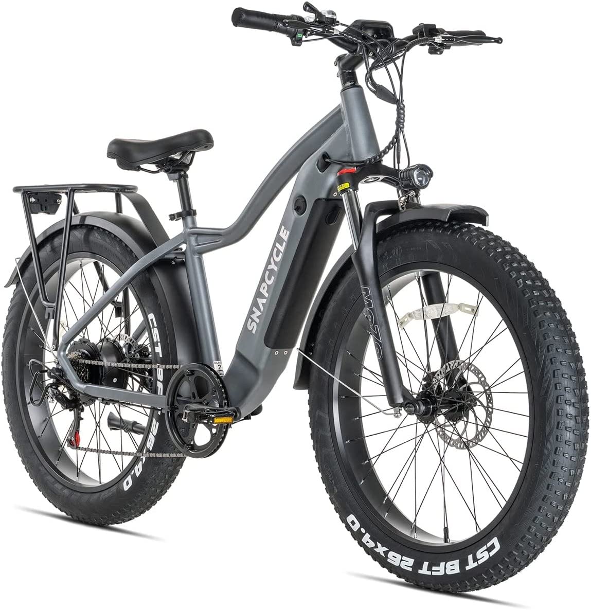 Snapcycle R1 Electric Bike Adults 750W Motor 48V 14Ah Samsung Lithium-Ion Battery Removable