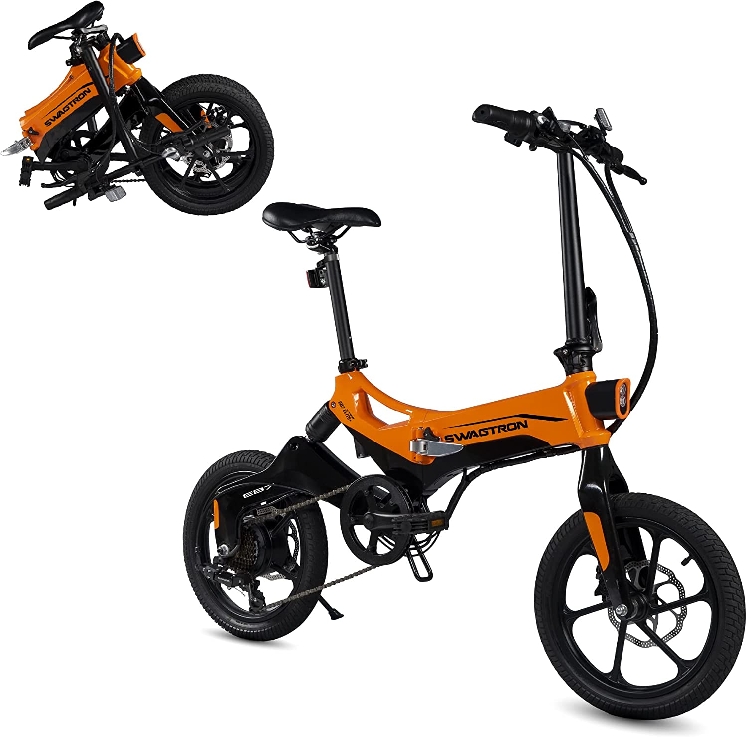 Swagtron Swagcycle EB-7 Elite Plus Folding Electric