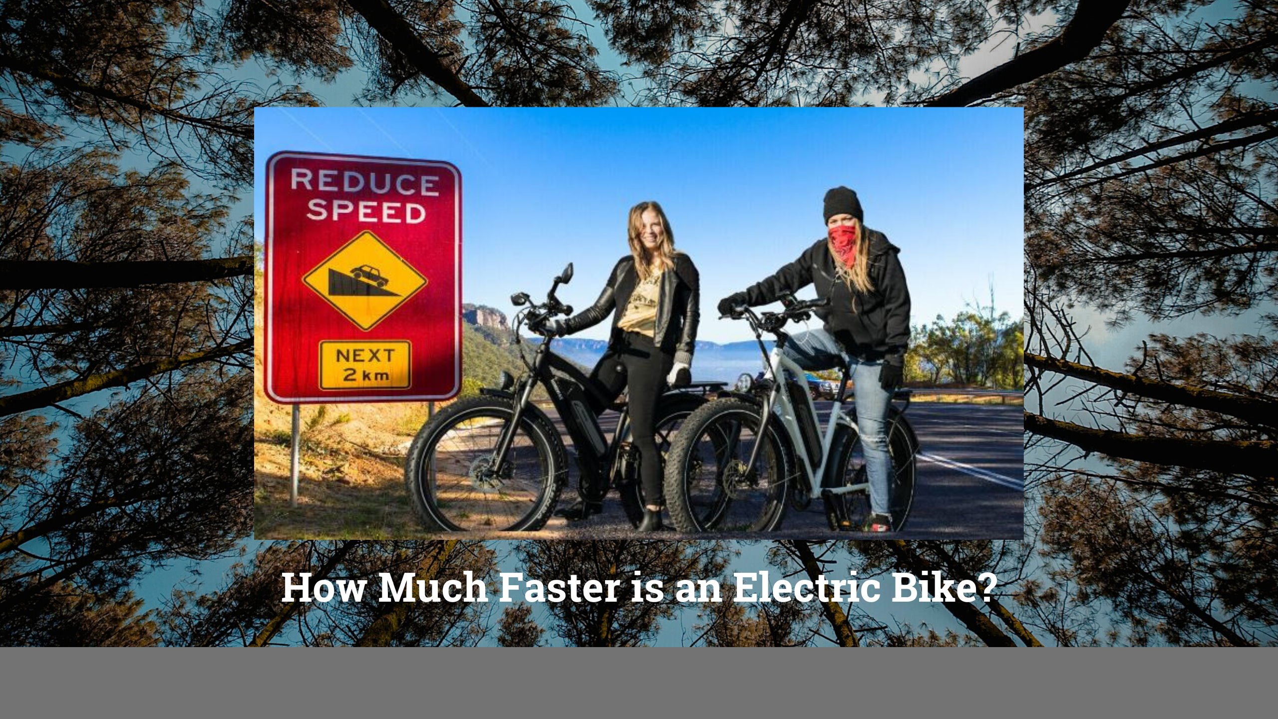How Much Faster is an Electric Bike?
