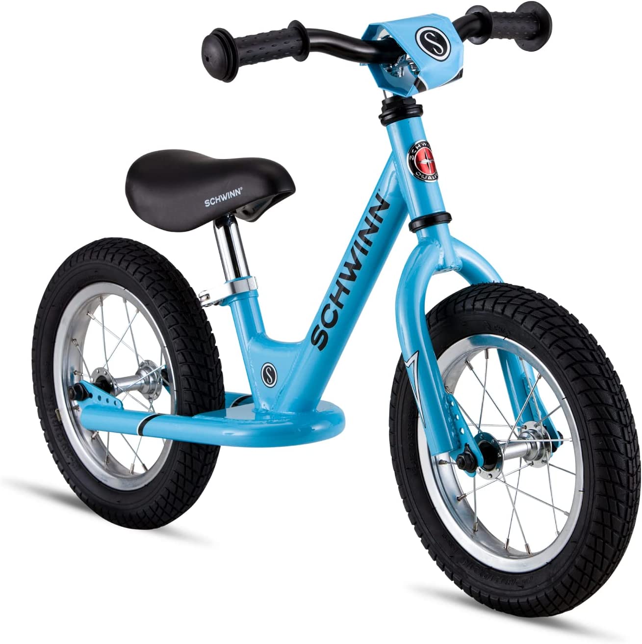 Schwinn Balance Toddler Bike, For Kids Boys and Girls, Fit 28 to 38-Inches Tall, Beginner Rider Training, 12-Inch Wheels, Foot-to-Floor Frame Design