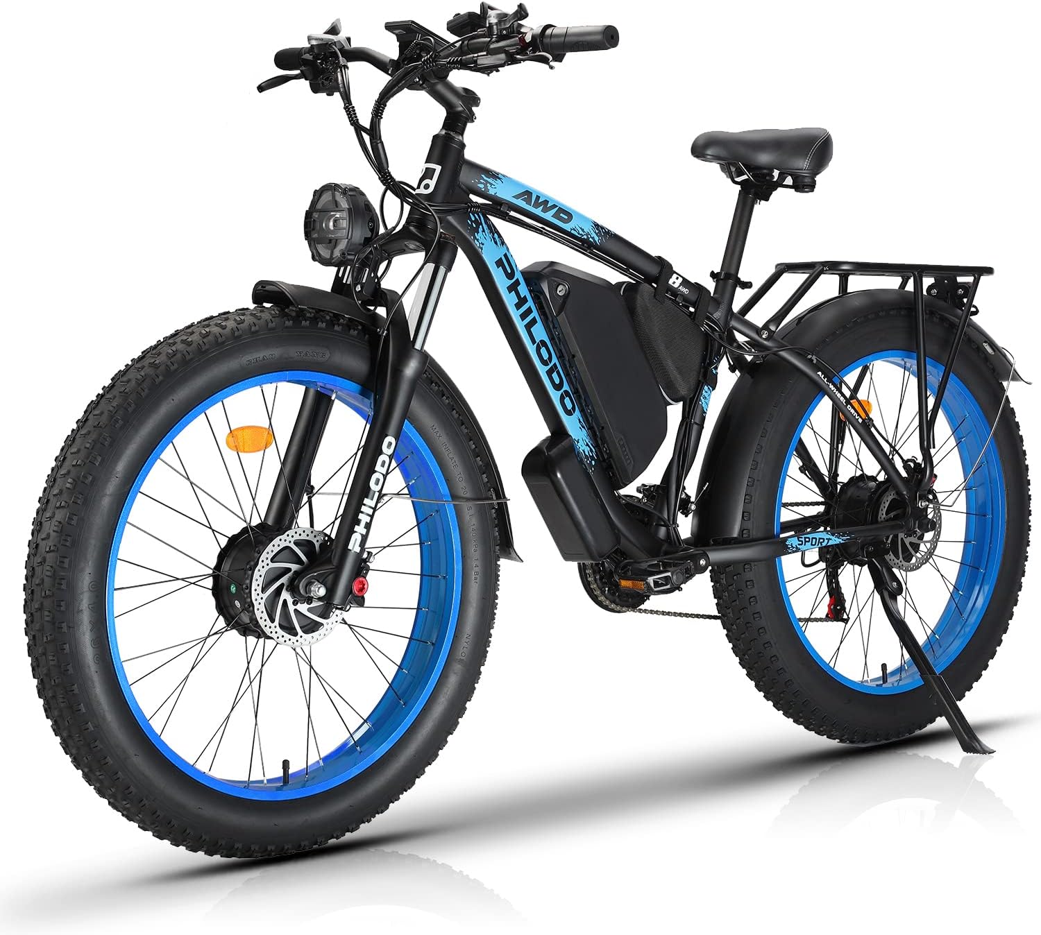PHILODO Electric Bike for Adults